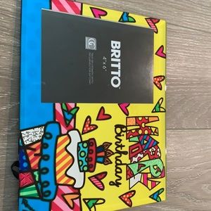 Brand New Britto picture frame